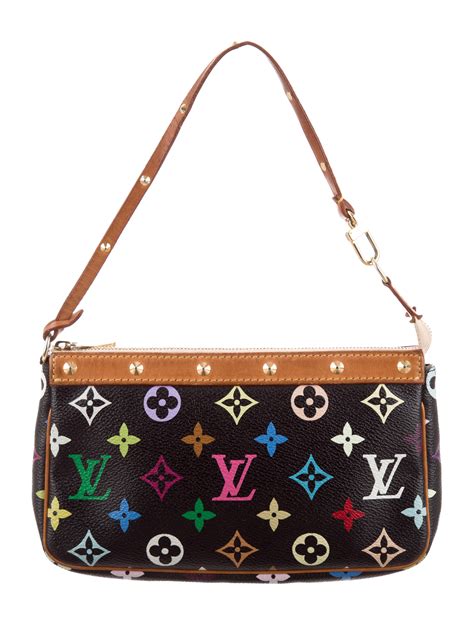 louis vuitton multicolor pouchette